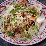 豆腐とチーズのおかかサラダ（低カロリー高たんぱく）